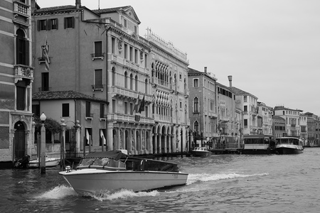 Canal Grande poblíž Ca' d'Oro